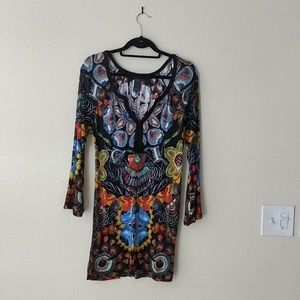 Custo Barcelona Dress with Braided Tassel